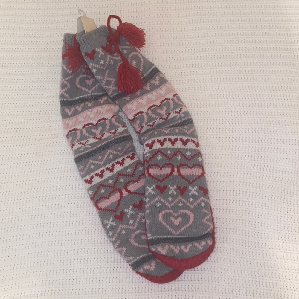Women’s Fair Isle Knit Slippers
